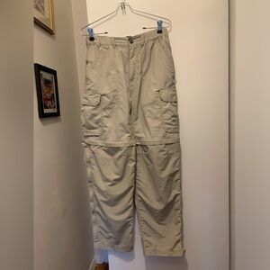 REI beige cargo hiking pants -women’s small